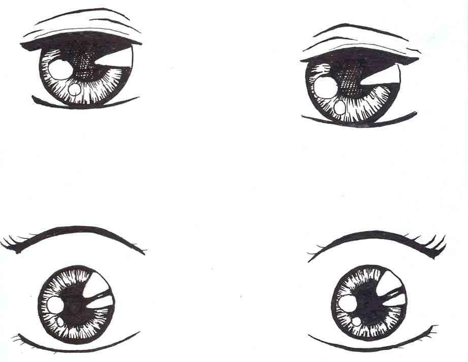 Olhos 7  Olhos mangá, Olhos, Olhos desenho